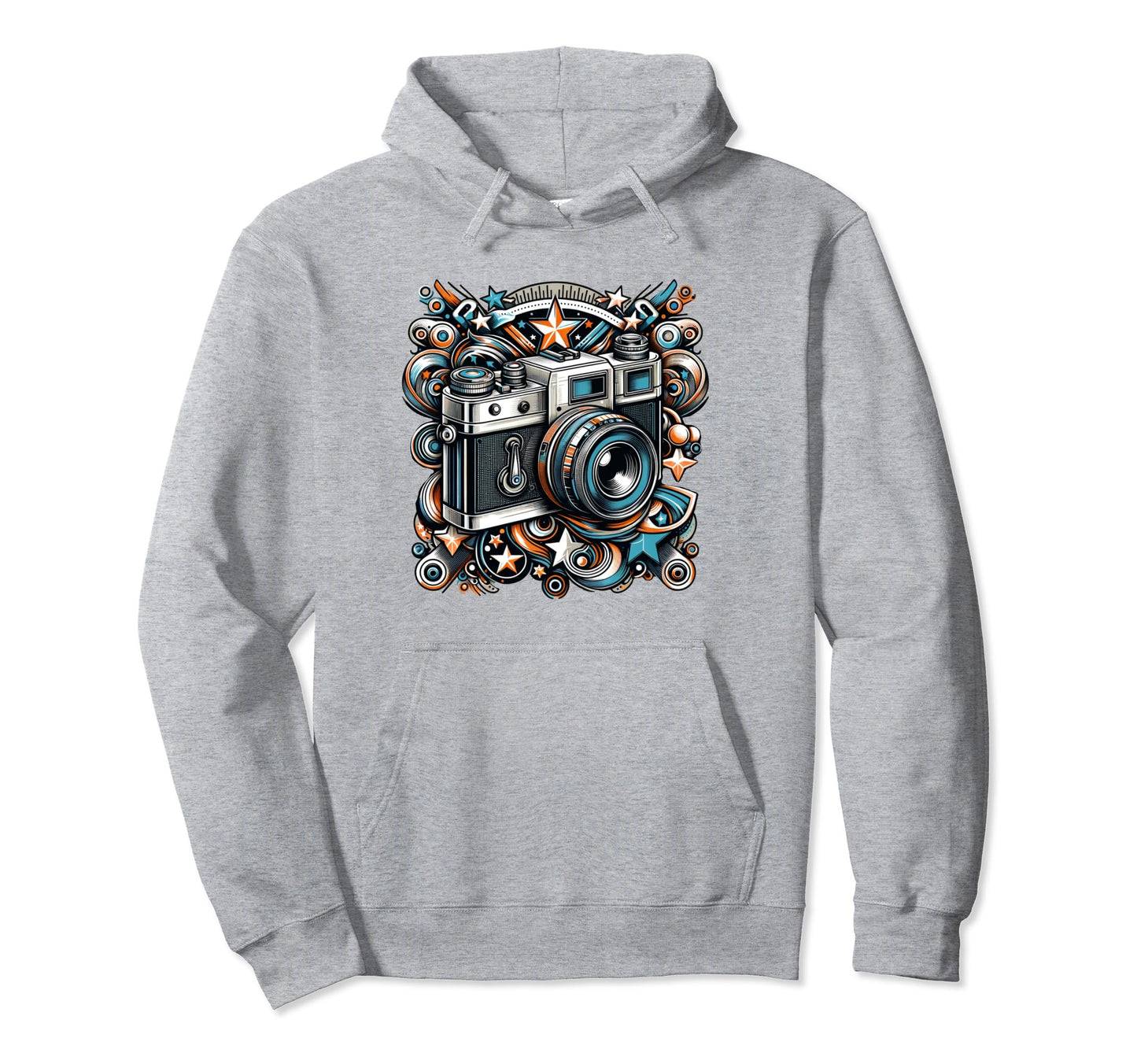 Photography Camera Hoodie - Graphic Print for Adults - T-Shirt, Sweatshirt, Hoodie