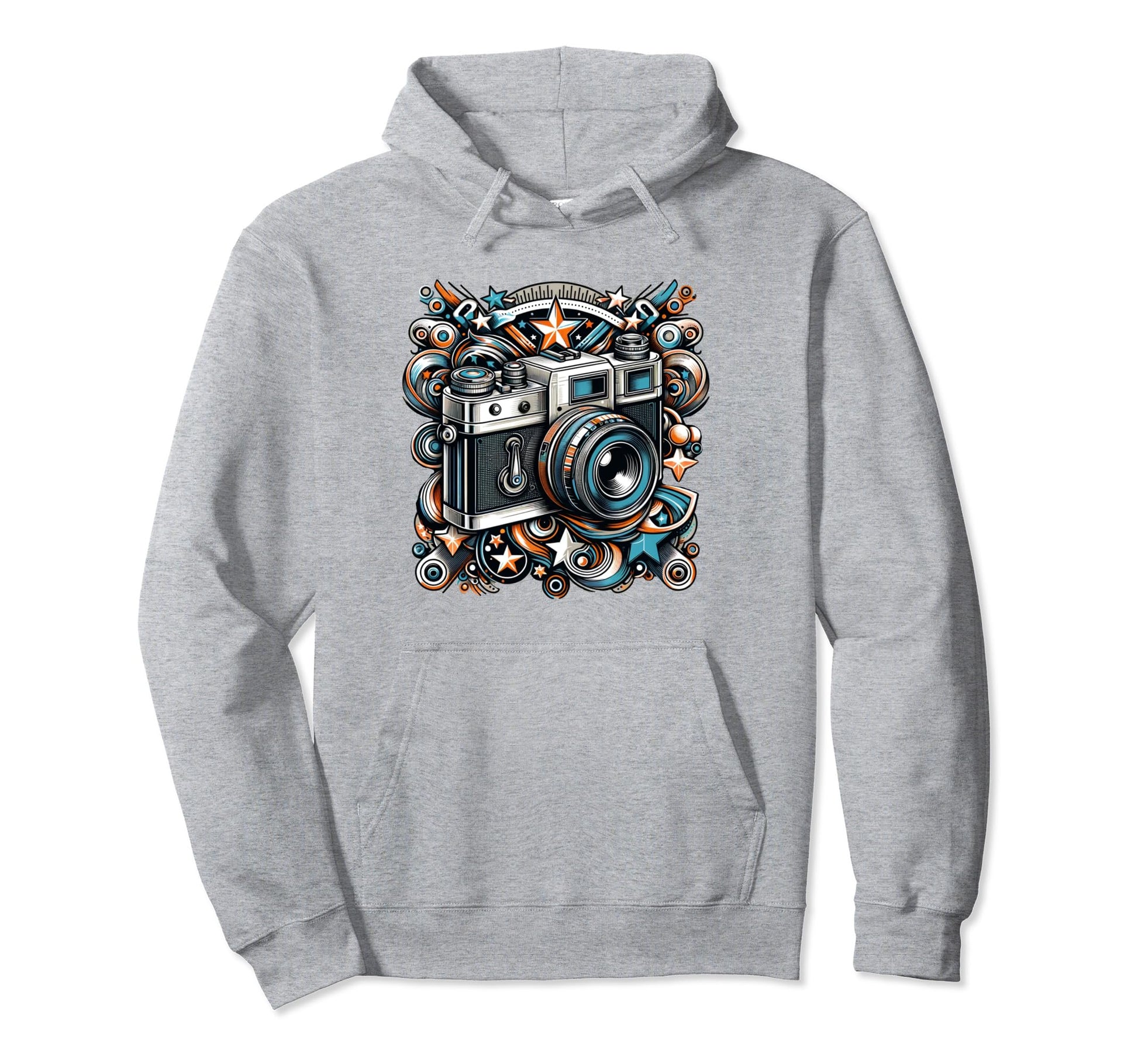 Photography Camera Hoodie - Graphic Print for Adults - T-Shirt, Sweatshirt, Hoodie