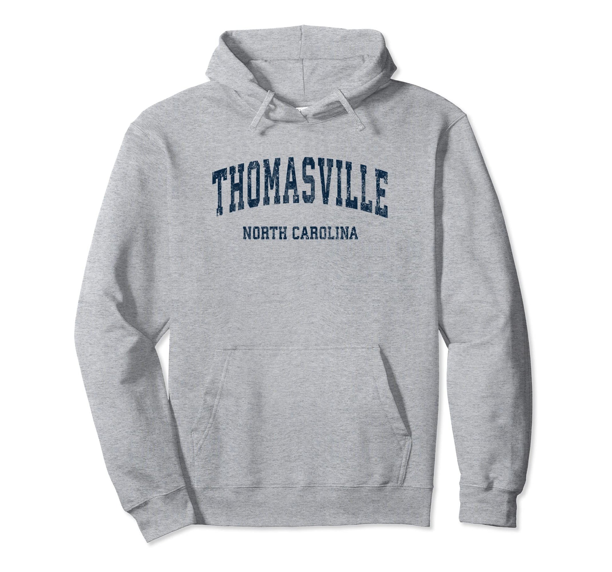 Thomasville North Carolina Nc Varsity Hoodie - Trendy Graphic Unisex - T-Shirt, Sweatshirt, Hoodie