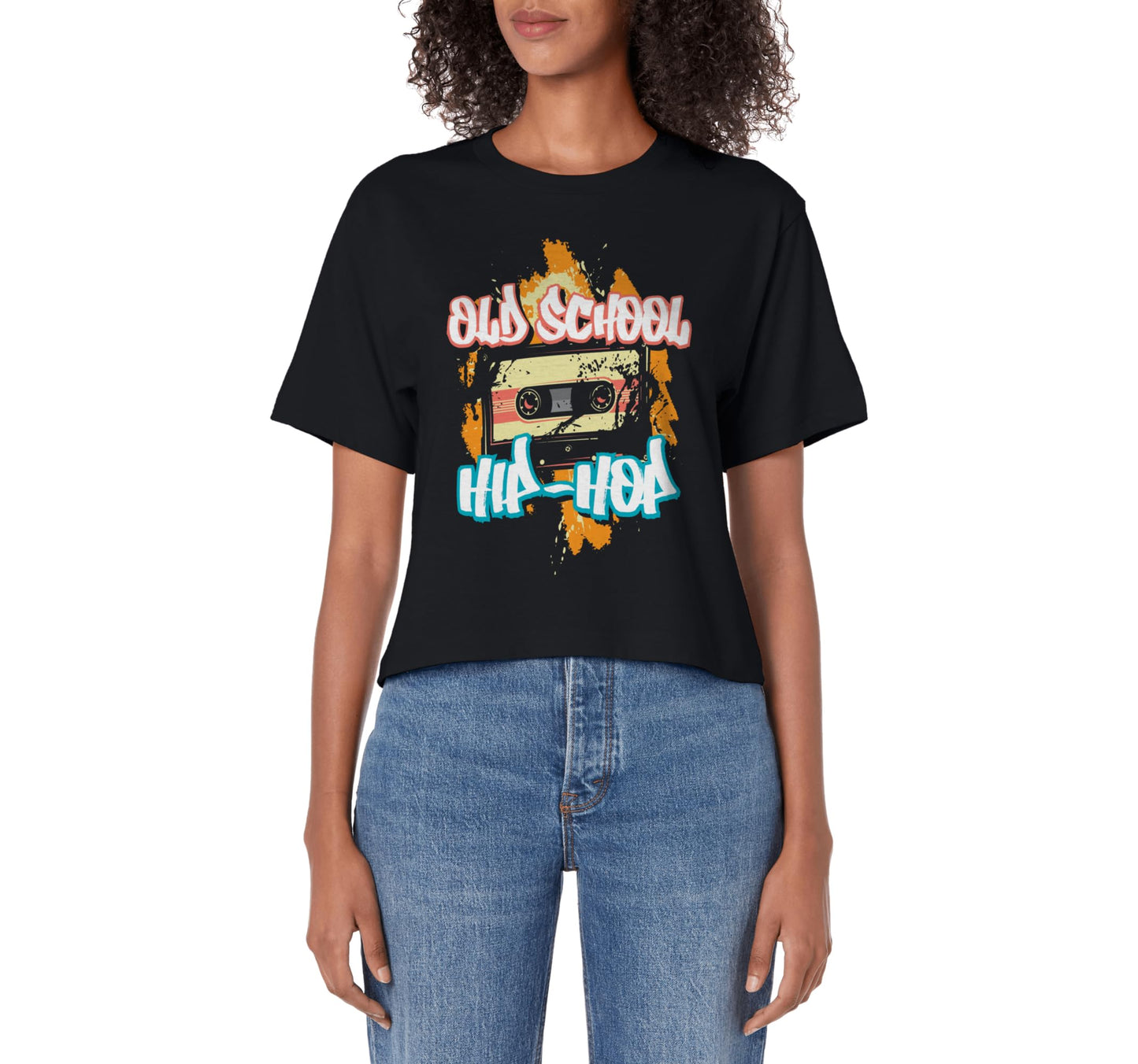 Old School Hip Hop 80S 90S Graffiti Sweatshirt - Trendy Graphic Unisex - T-Shirt, Sweatshirt, Hoodie