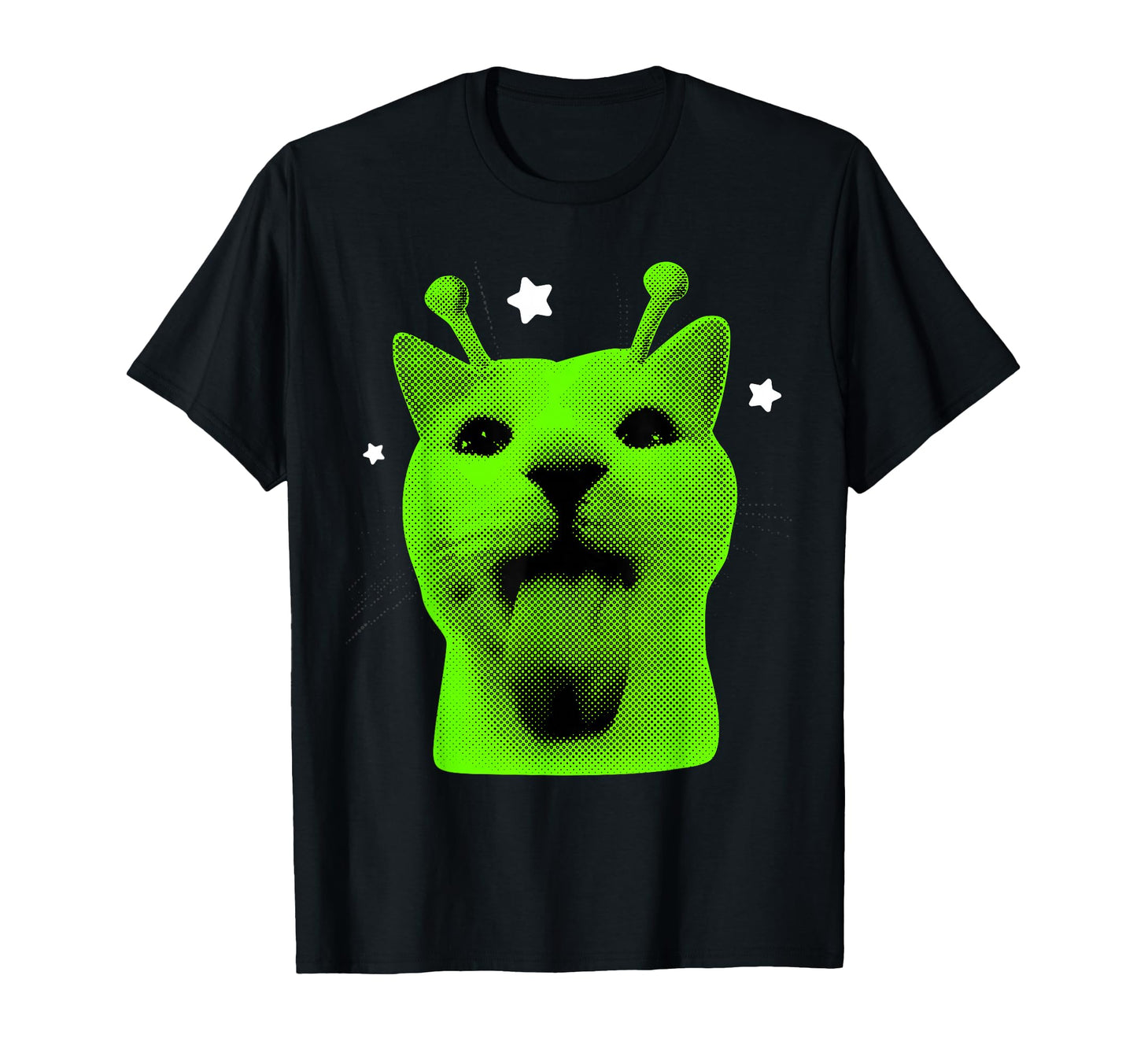 Y2K Alien Cat Meme Ufo Cats Lover 90S T-Shirt - Unique Graphic Men Women - T-Shirt, Sweatshirt, Hoodie