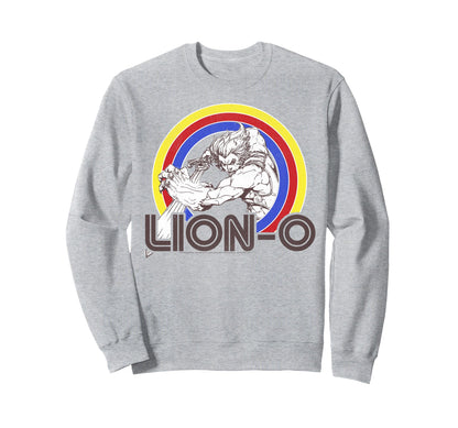Thundercats Lion O Rainbow Sweatshirt - Unique Graphic for Adults - T-Shirt, Sweatshirt, Hoodie