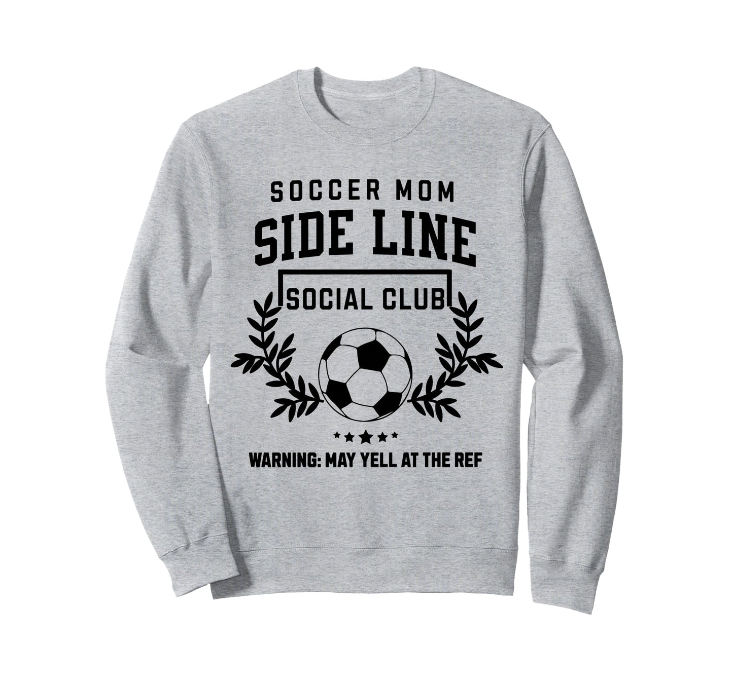 Soccer Mom Sideline Social Club Sweatshirt - Minimalist Print Unisex - T-Shirt, Sweatshirt, Hoodie