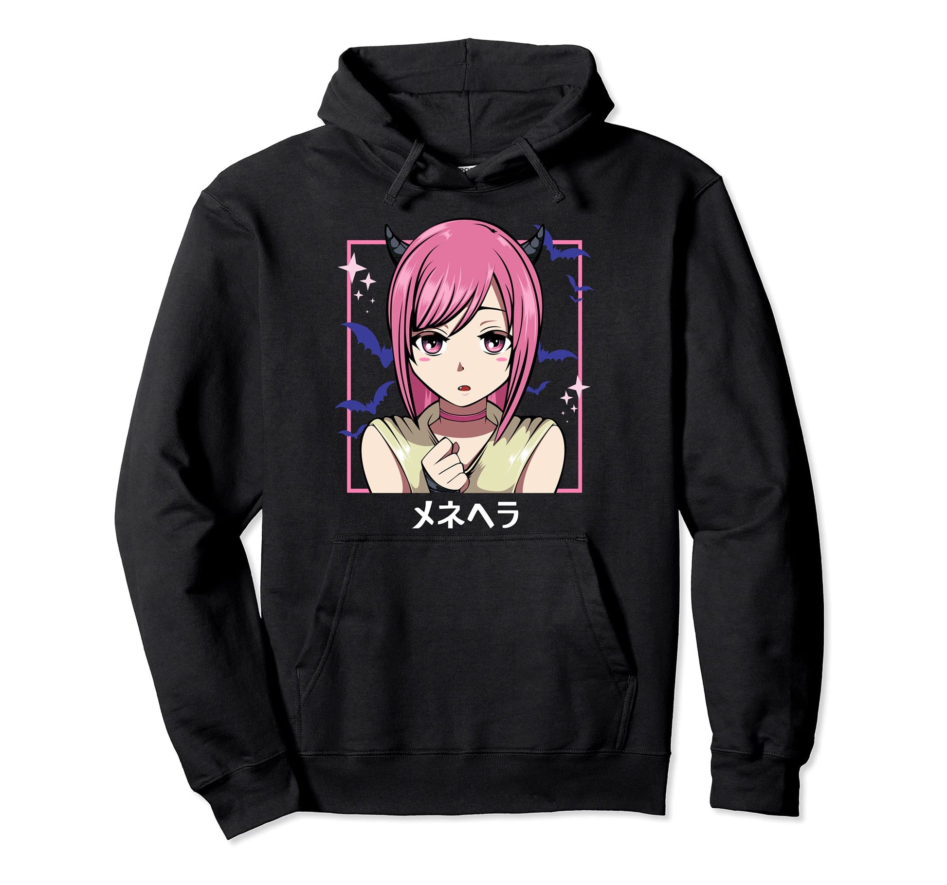 Japanese Anime Sad Kawaii Beautiful Hoodie - Novelty Apparel for Adults - T-Shirt, Sweatshirt, Hoodie