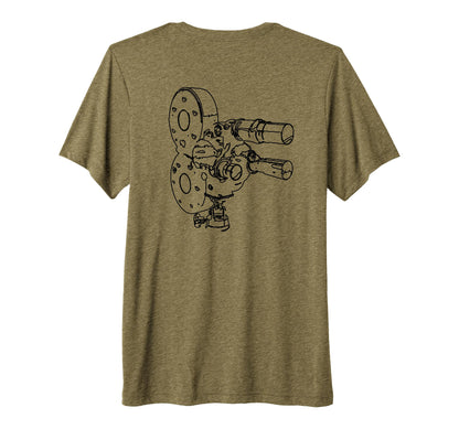 Old Film Camera Camera Operator T-Shirt - Casual Everyday Wear Unisex - T-Shirt, Sweatshirt, Hoodie