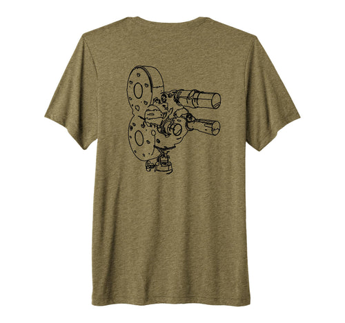 Old Film Camera Camera Operator T-Shirt - Casual Everyday Wear Unisex - T-Shirt, Sweatshirt, Hoodie