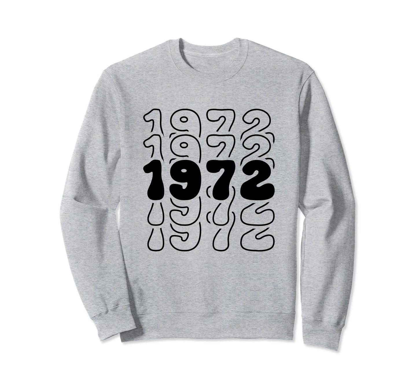 52 Year Old Groovy 52Nd Birthday Boho Sweatshirt - Streetwear Style Unisex - T-Shirt, Sweatshirt, Hoodie