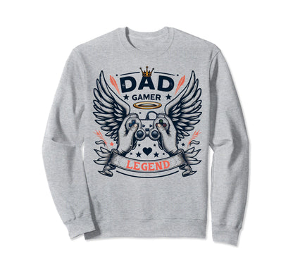 Gamer Dad Game Controller Video Game Sweatshirt - Novelty Apparel Unisex - T-Shirt, Sweatshirt, Hoodie
