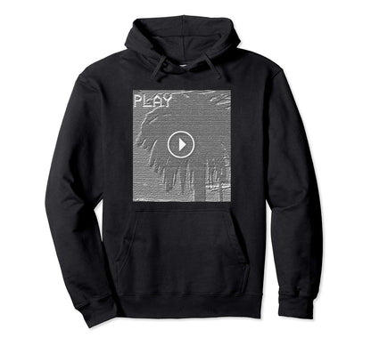 Aesthetic Vaporwave 90S Glitch Art Hoodie - Custom Art Print for Adults - T-Shirt, Sweatshirt, Hoodie