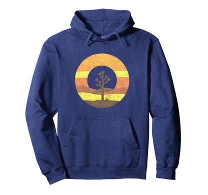 Joshua Tree Desert Landscape Boho Nature Hoodie - Fun Novelty Design Unisex - T-Shirt, Sweatshirt, Hoodie
