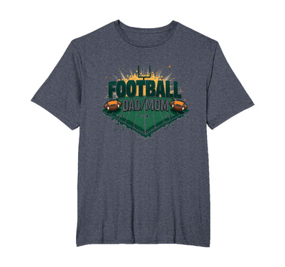 Football Dad Mom Proud Parent Game T-Shirt - Minimalist Print for Adults - T-Shirt, Sweatshirt, Hoodie