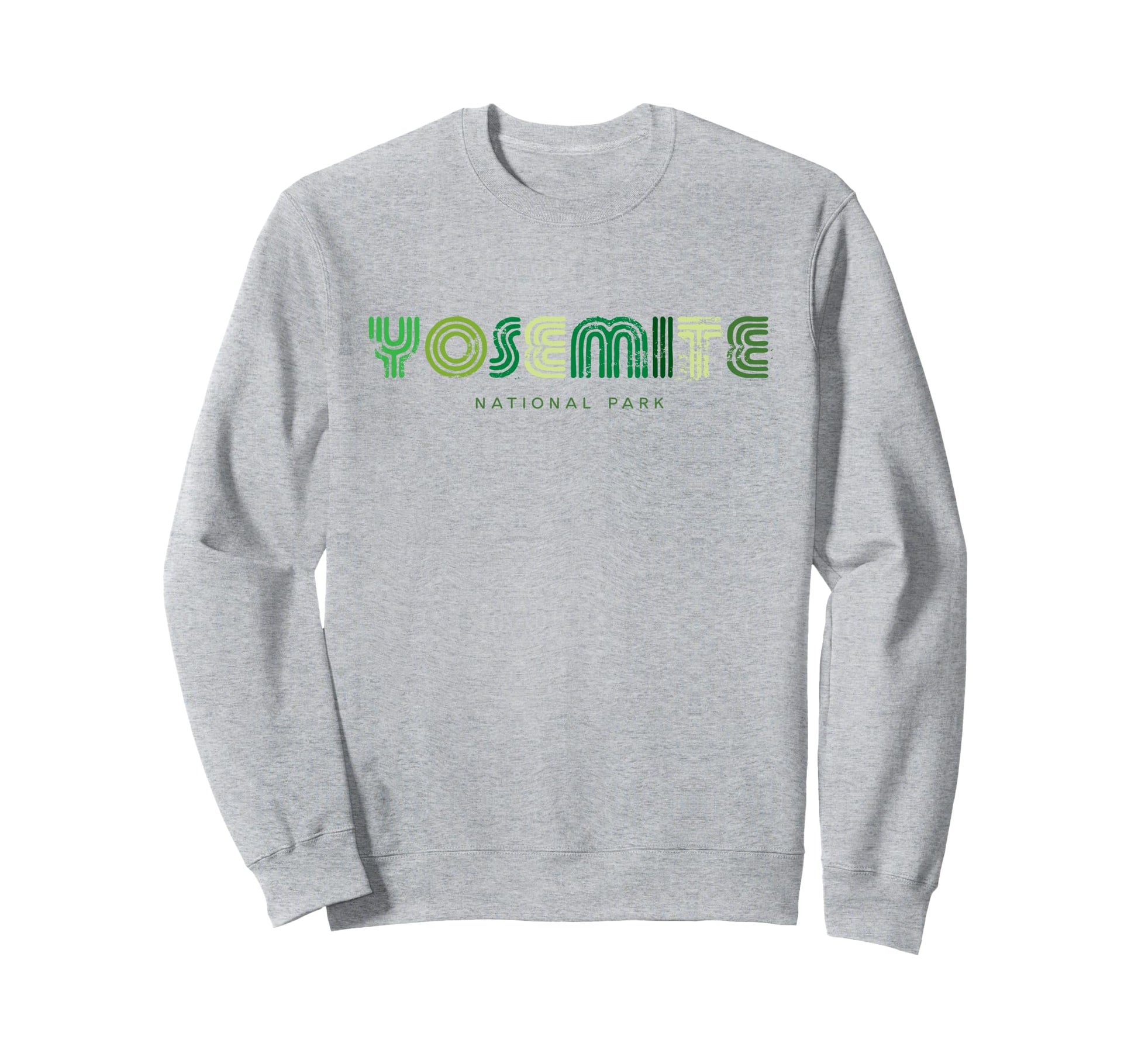 Yosemite National Park 70S 80S Type Sweatshirt - Minimalist Print Unisex - T-Shirt, Sweatshirt, Hoodie