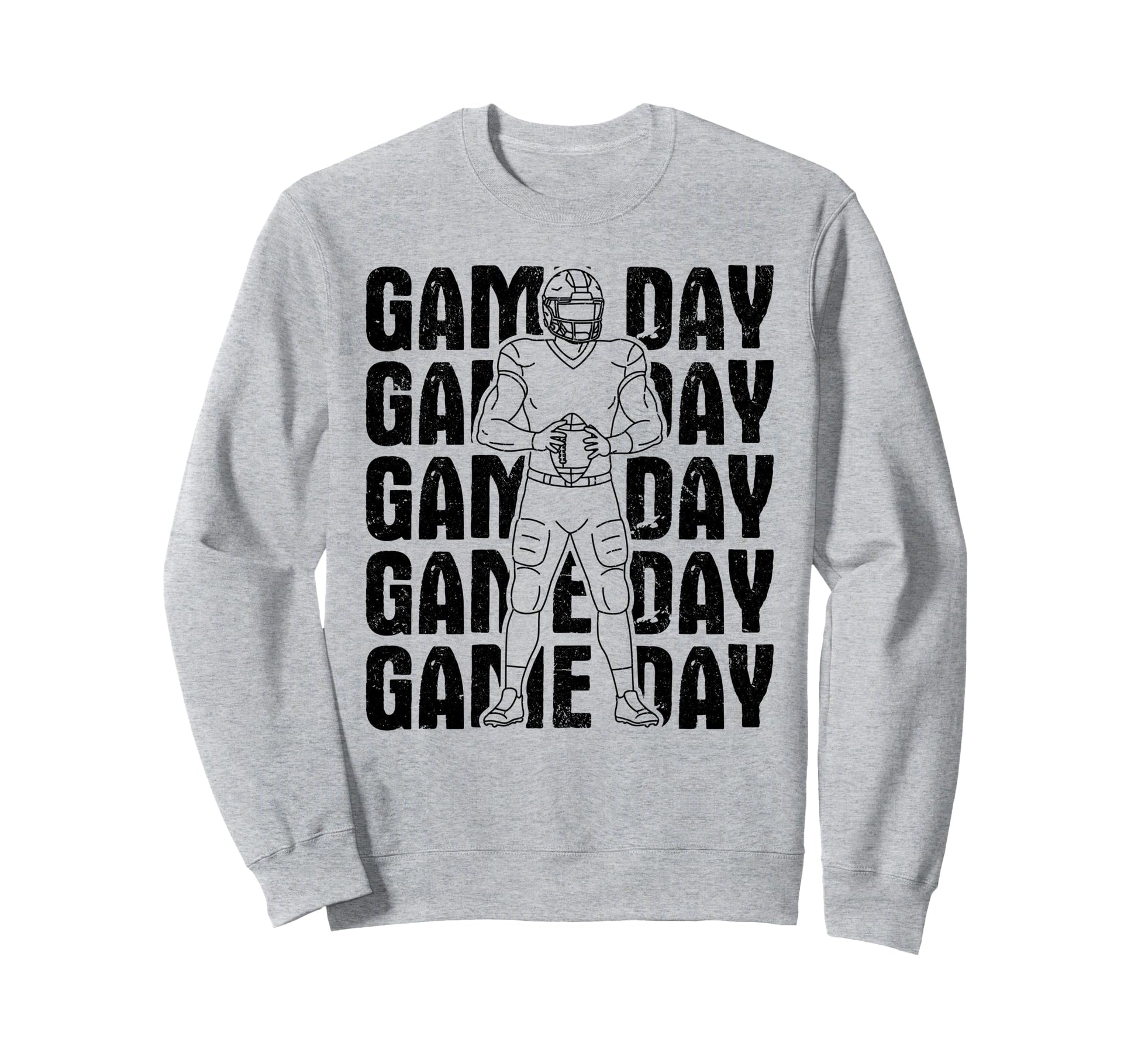Game Day Football Football Mom Sweatshirt - Trendy Graphic for Adults - T-Shirt, Sweatshirt, Hoodie