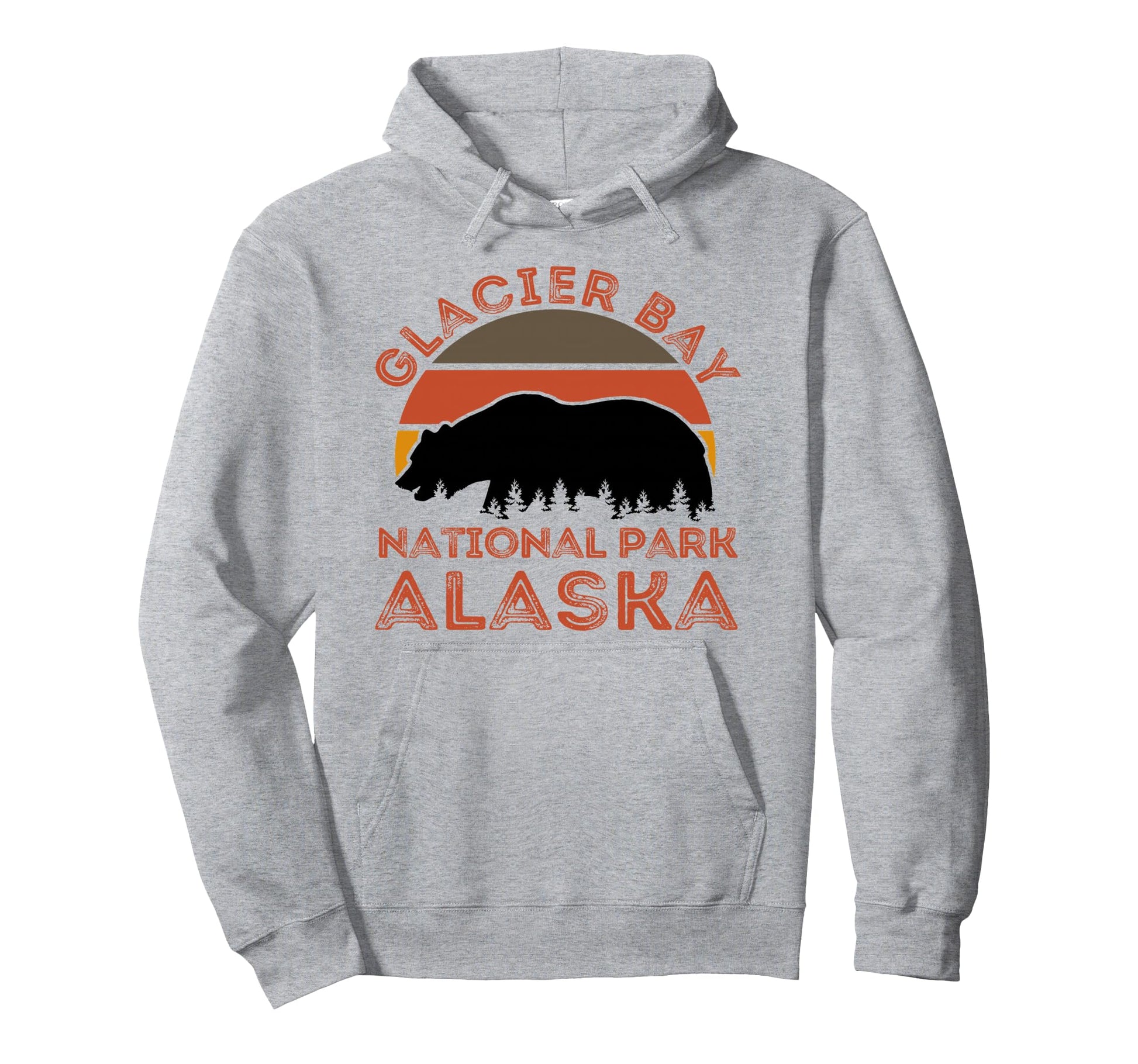 Glacier Bay National Park Alaska Usa T-Shirt - Minimalist Print for Adults - T-Shirt, Sweatshirt, Hoodie