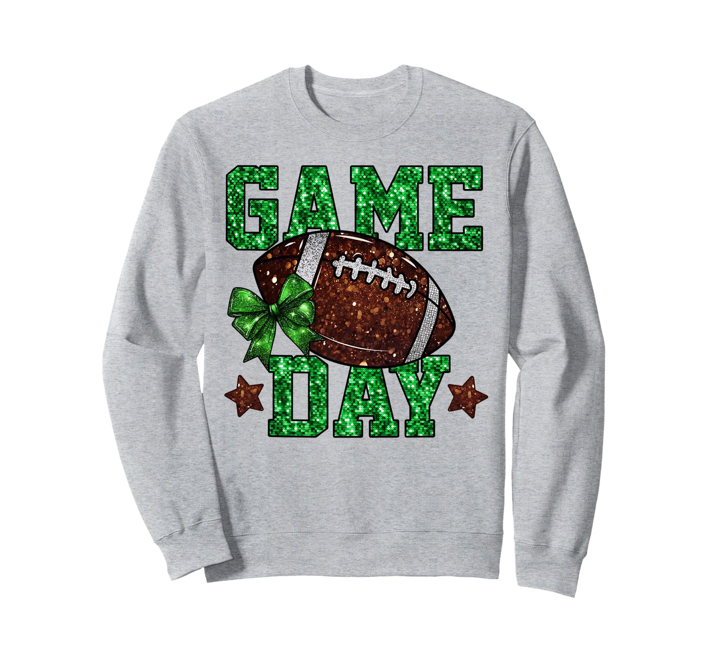 Game Day Touchdown Football Mom Sweatshirt - Custom Art Print for Adults - T-Shirt, Sweatshirt, Hoodie