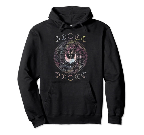 Celestial Body Pagan Occult Wiccan Hoodie - Minimalist Print for Adults - T-Shirt, Sweatshirt, Hoodie