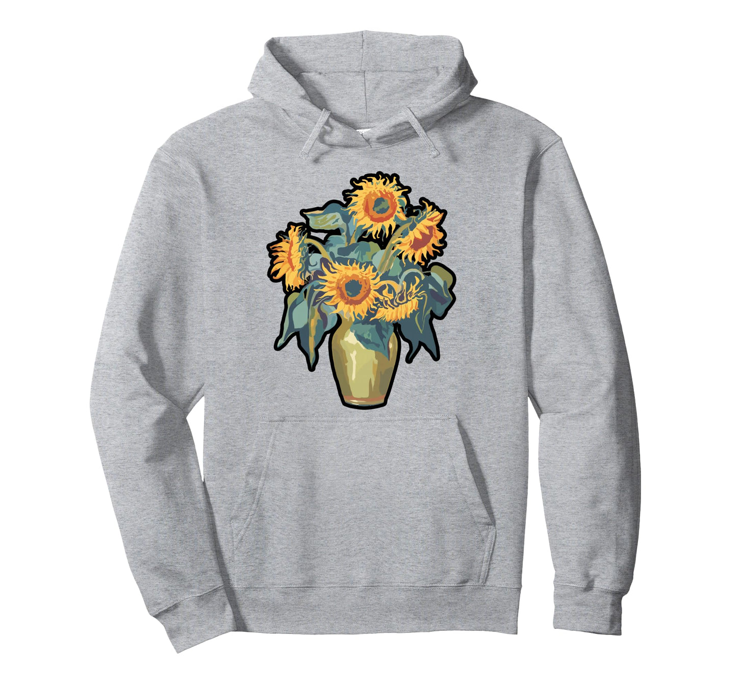 Boho Flower Block Hoodie - Unique Graphic for Adults - T-Shirt, Sweatshirt, Hoodie