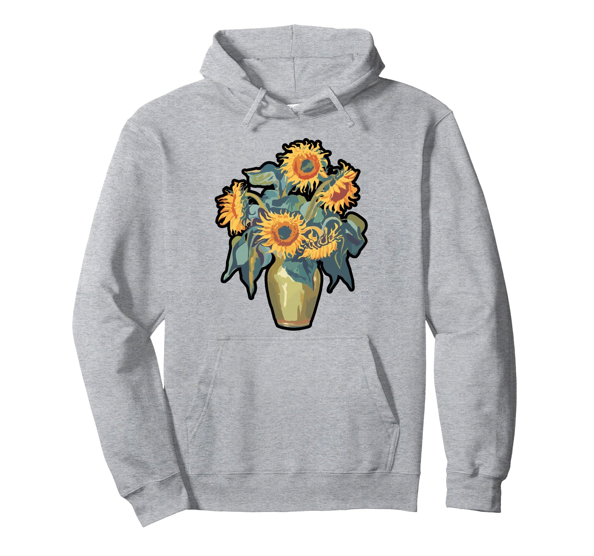 Boho Flower Block Hoodie - Unique Graphic for Adults - T-Shirt, Sweatshirt, Hoodie