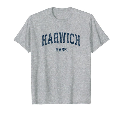 Harwich Massachusetts Ma Varsity T-Shirt - Trendy Graphic for Adults - T-Shirt, Sweatshirt, Hoodie