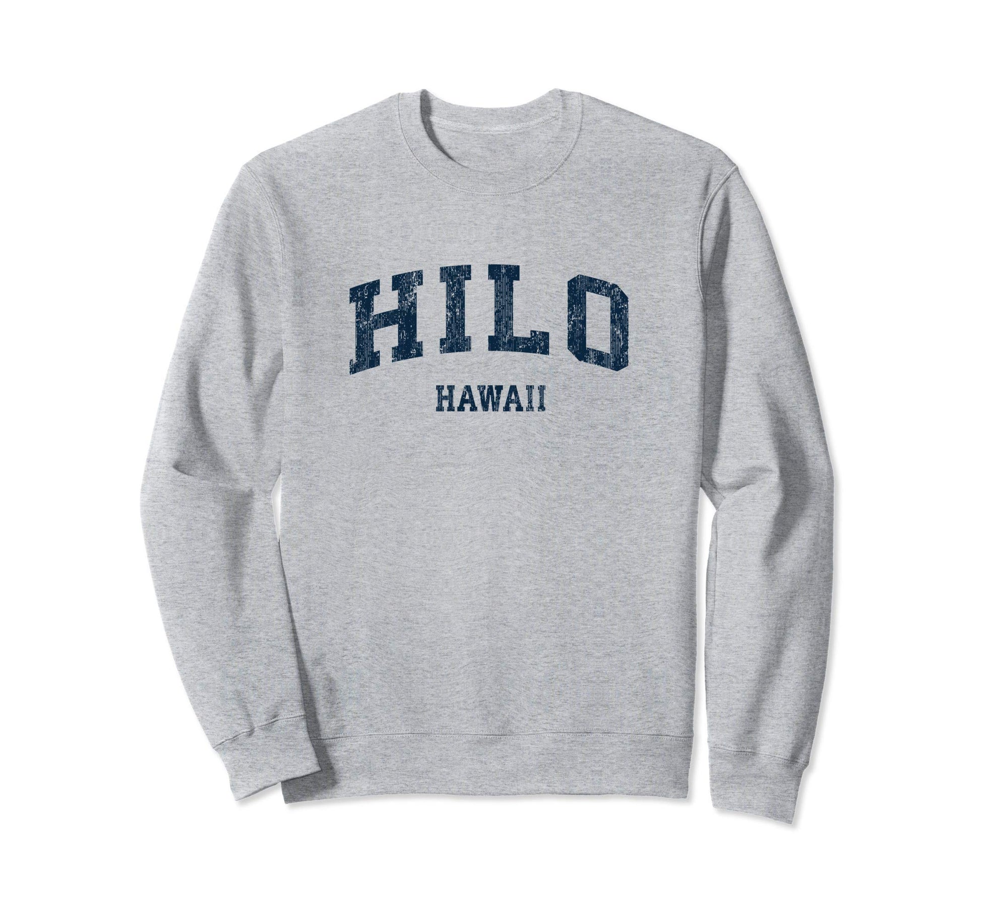 Hilo Hawaii Hi Varsity Sports Navy Sweatshirt - Trendy Graphic Unisex - T-Shirt, Sweatshirt, Hoodie