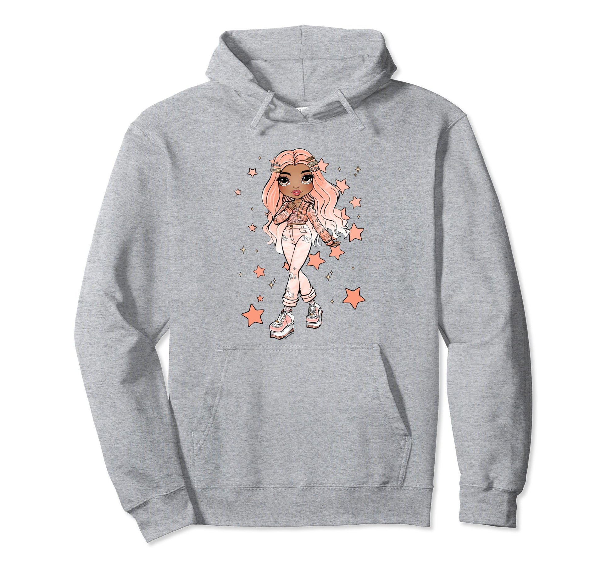 Rainbow High Georgia Bloom Star Hoodie - Custom Art Print Men Women - T-Shirt, Sweatshirt, Hoodie