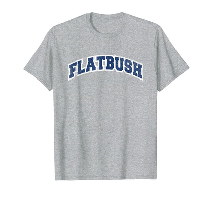 Flatbush Varsity Brooklyn T-Shirt - Minimalist Print Unisex - T-Shirt, Sweatshirt, Hoodie
