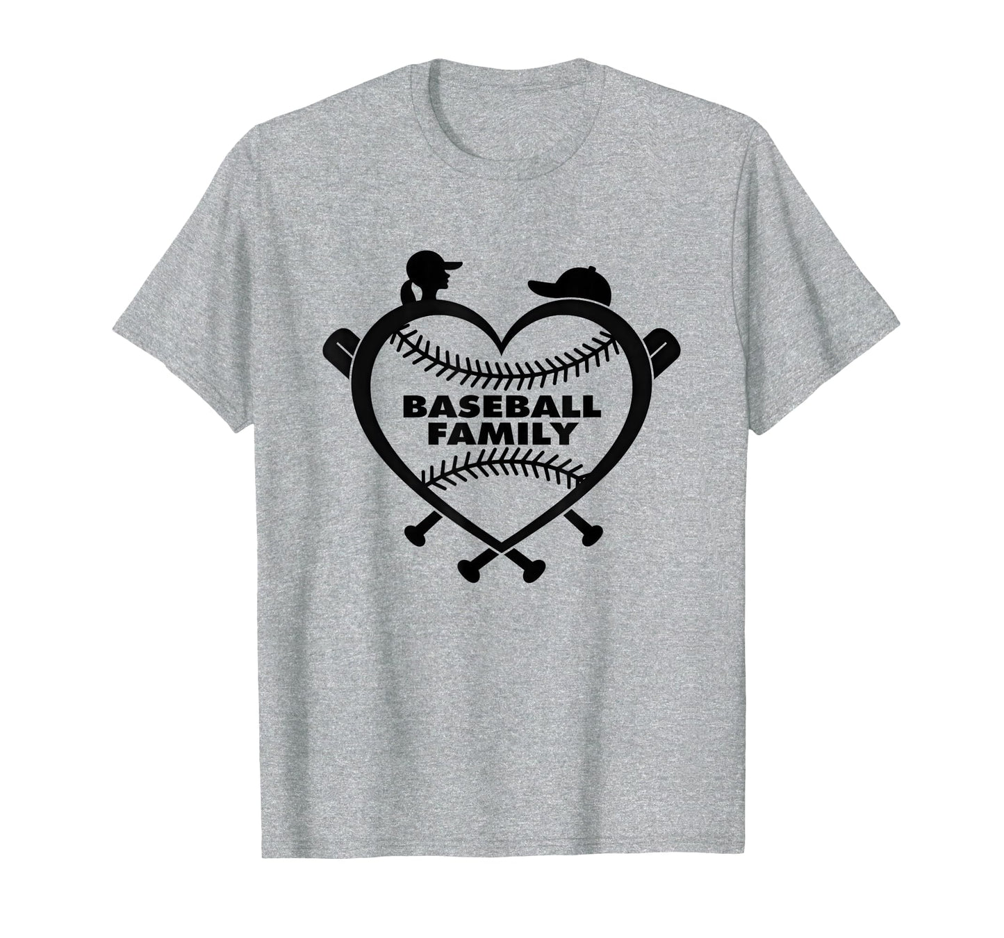 Baseball Family Sister Heart Love Fan T-Shirt - Aesthetic Graphic Unisex - T-Shirt, Sweatshirt, Hoodie