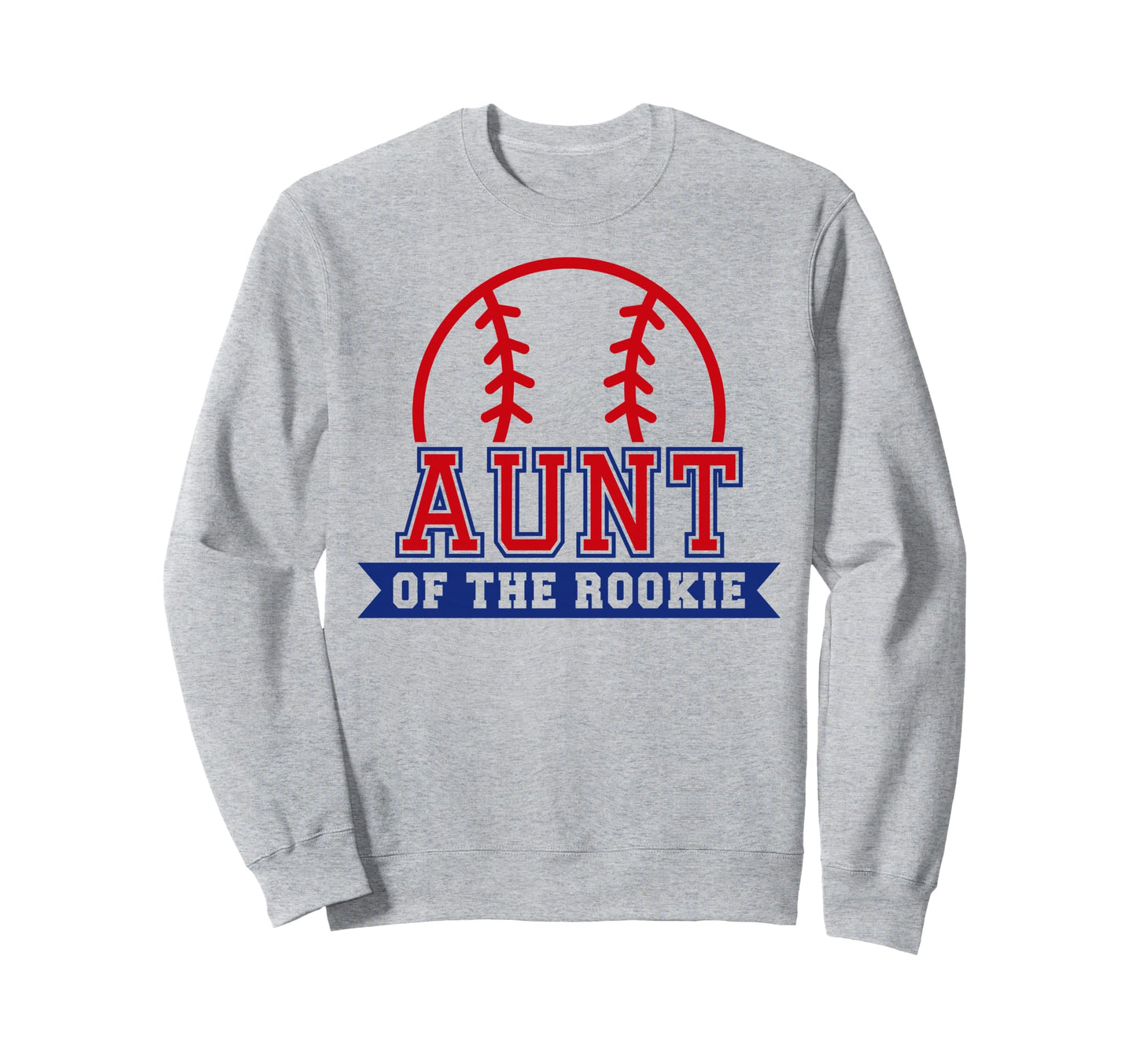 Aunt Rookie 1St Birthday Baseball Sweatshirt - Graphic Print for Adults - T-Shirt, Sweatshirt, Hoodie