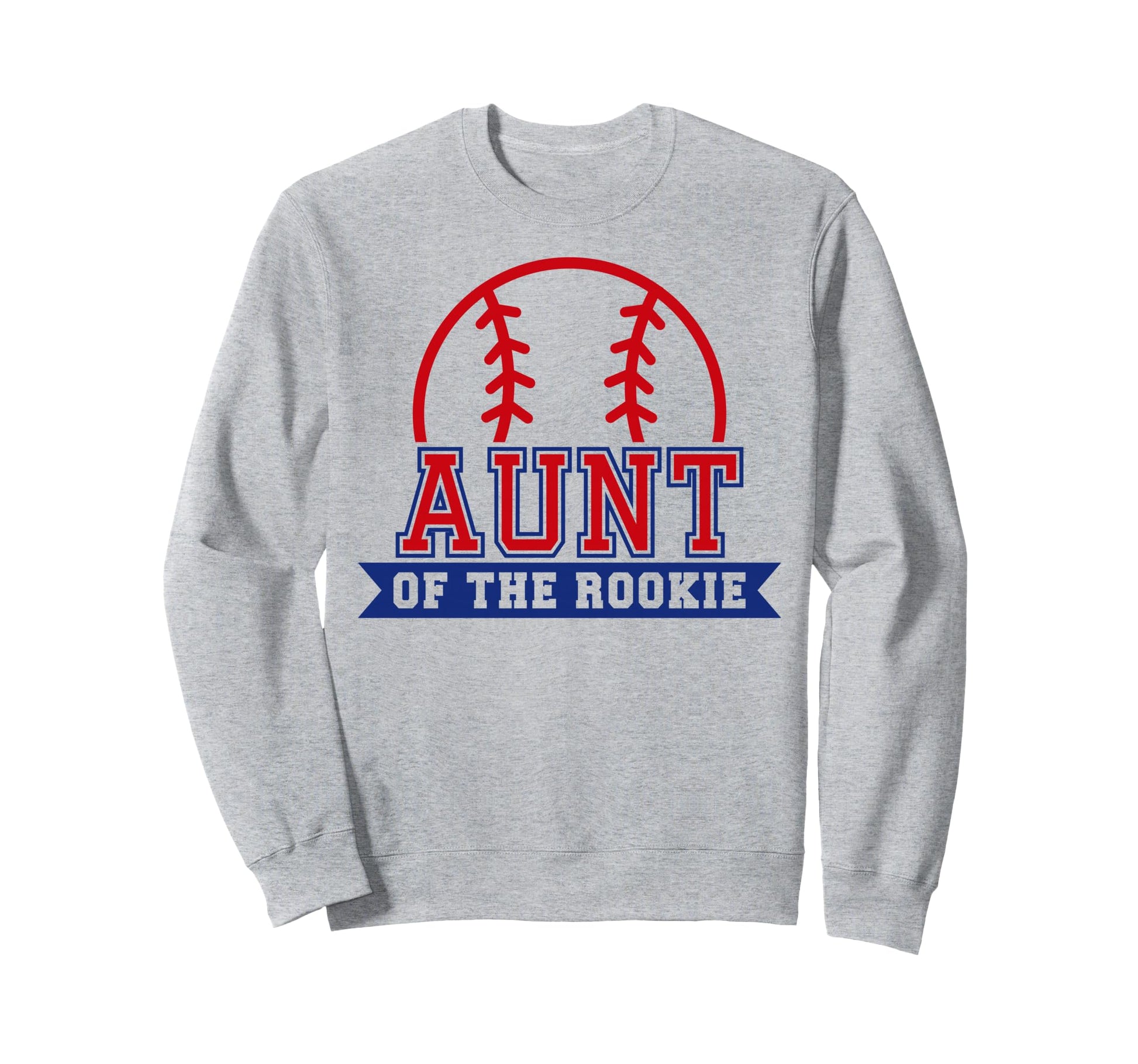 Aunt Rookie 1St Birthday Baseball Sweatshirt - Graphic Print for Adults - T-Shirt, Sweatshirt, Hoodie