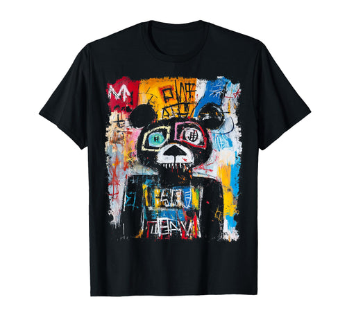 Pop Art Bear 90S Graffiti T-Shirt - Streetwear Style Unisex - T-Shirt, Sweatshirt, Hoodie