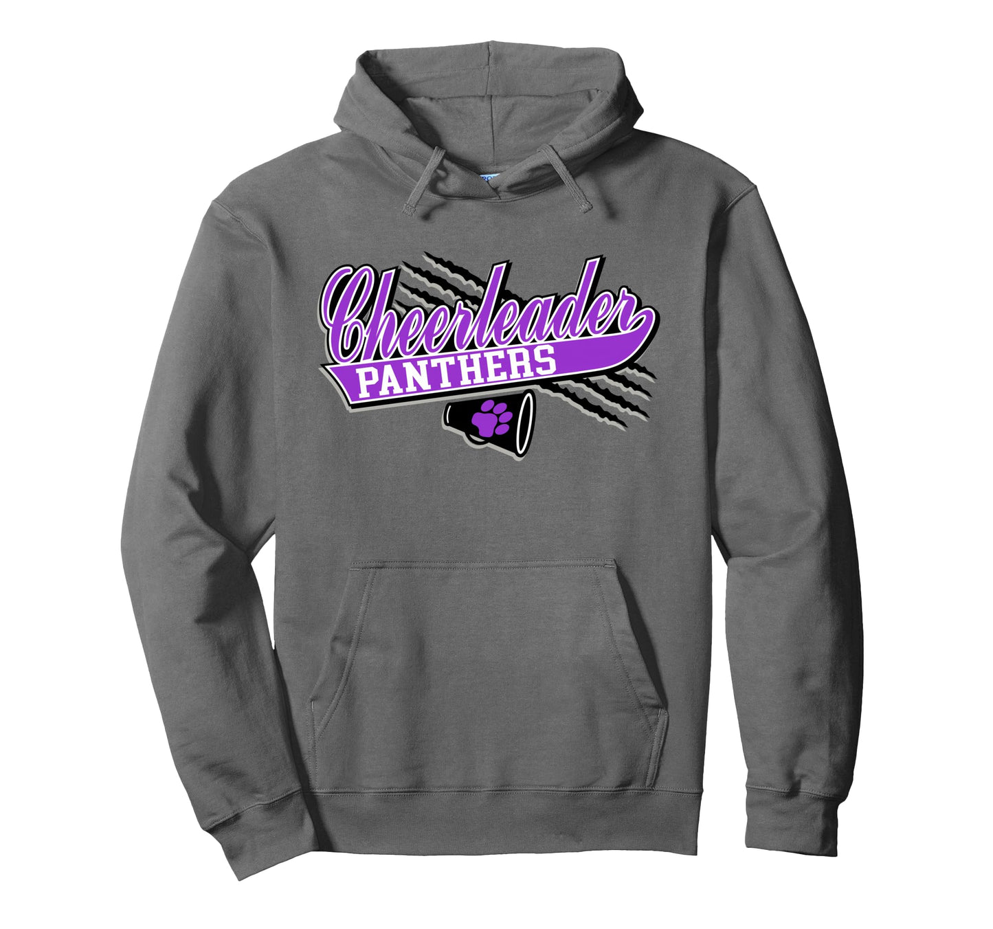 Panthers Cheerleader Cheer Mom Game Hoodie - Fun Novelty Design Men Women - T-Shirt, Sweatshirt, Hoodie