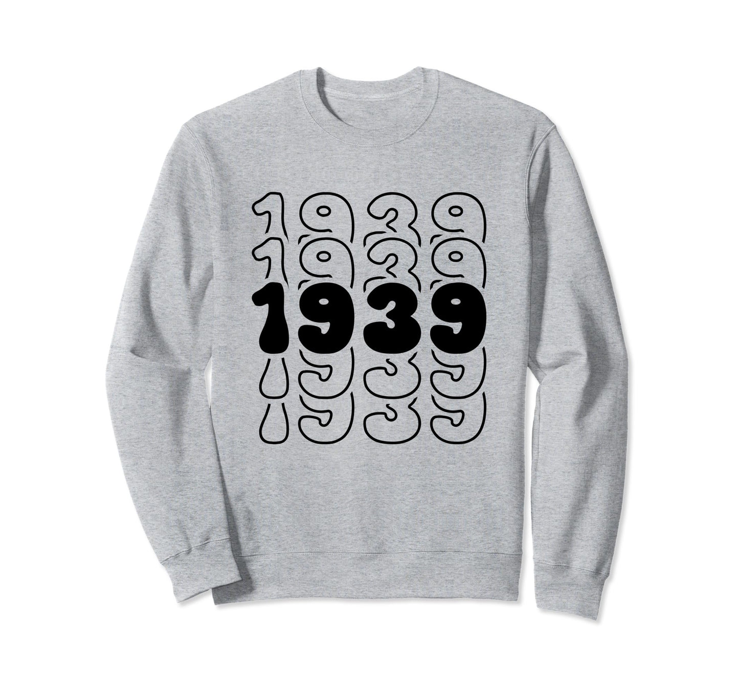 85 Year Old Groovy 85Th Sweatshirt - Casual Everyday Wear Men Women - T-Shirt, Sweatshirt, Hoodie