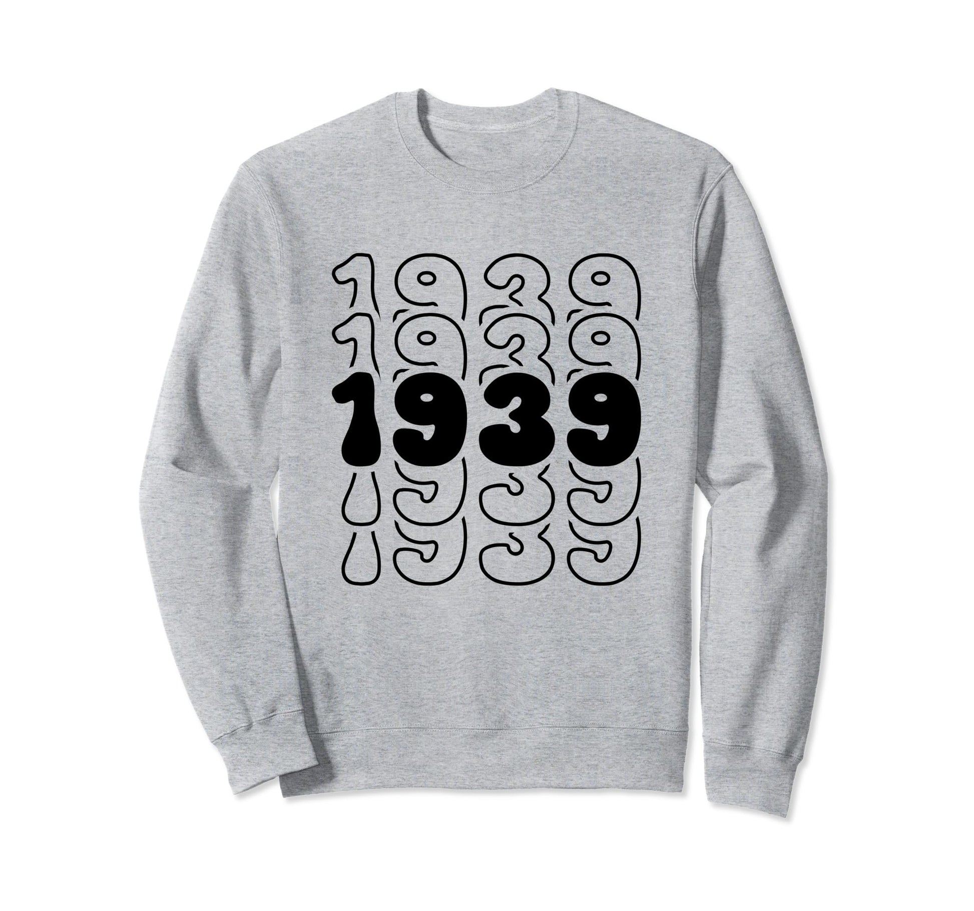 85 Year Old Groovy 85Th Sweatshirt - Casual Everyday Wear Men Women - T-Shirt, Sweatshirt, Hoodie