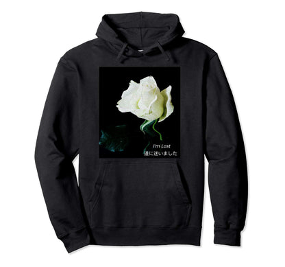 Im Lost Roses Vaporwave 80S Aesthetics Hoodie - Unique Graphic Men Women - T-Shirt, Sweatshirt, Hoodie
