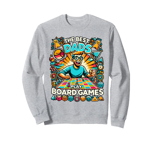 Funny Board Game Dad Game Night Board Sweatshirt - Graphic Print Unisex - T-Shirt, Sweatshirt, Hoodie
