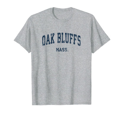 Oak Bluffs Massachusetts Ma Varsity T-Shirt - Aesthetic Graphic for Adults - T-Shirt, Sweatshirt, Hoodie