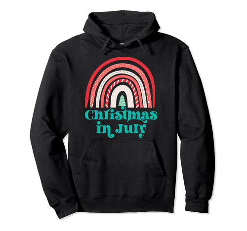 July Boho Rainbow Summer Teacher Family Hoodie - Streetwear Style Unisex - T-Shirt, Sweatshirt, Hoodie