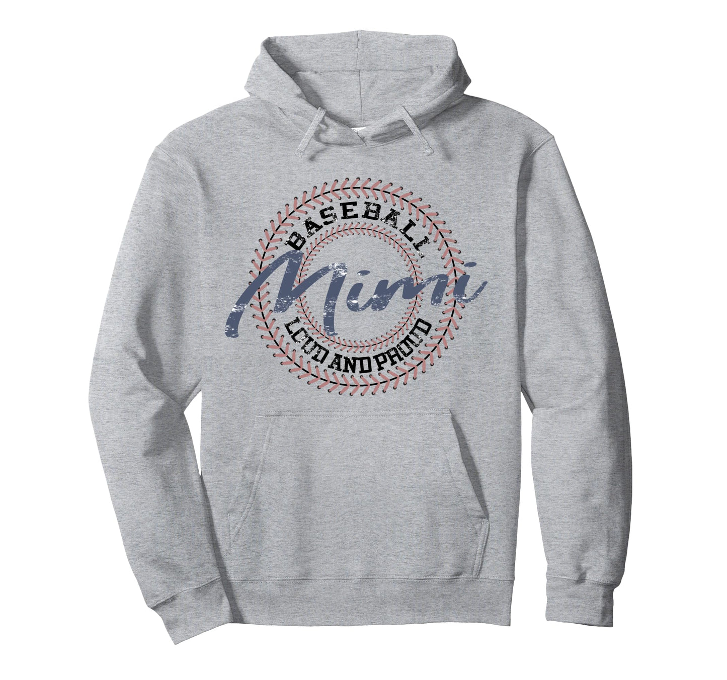 Baseball Mimi Baseball Grandma Baseball Hoodie - Aesthetic Graphic Unisex - T-Shirt, Sweatshirt, Hoodie