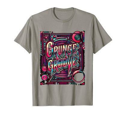 Grunge Groove 90S Alternative Rock Music T-Shirt - Trendy Graphic Unisex - T-Shirt, Sweatshirt, Hoodie