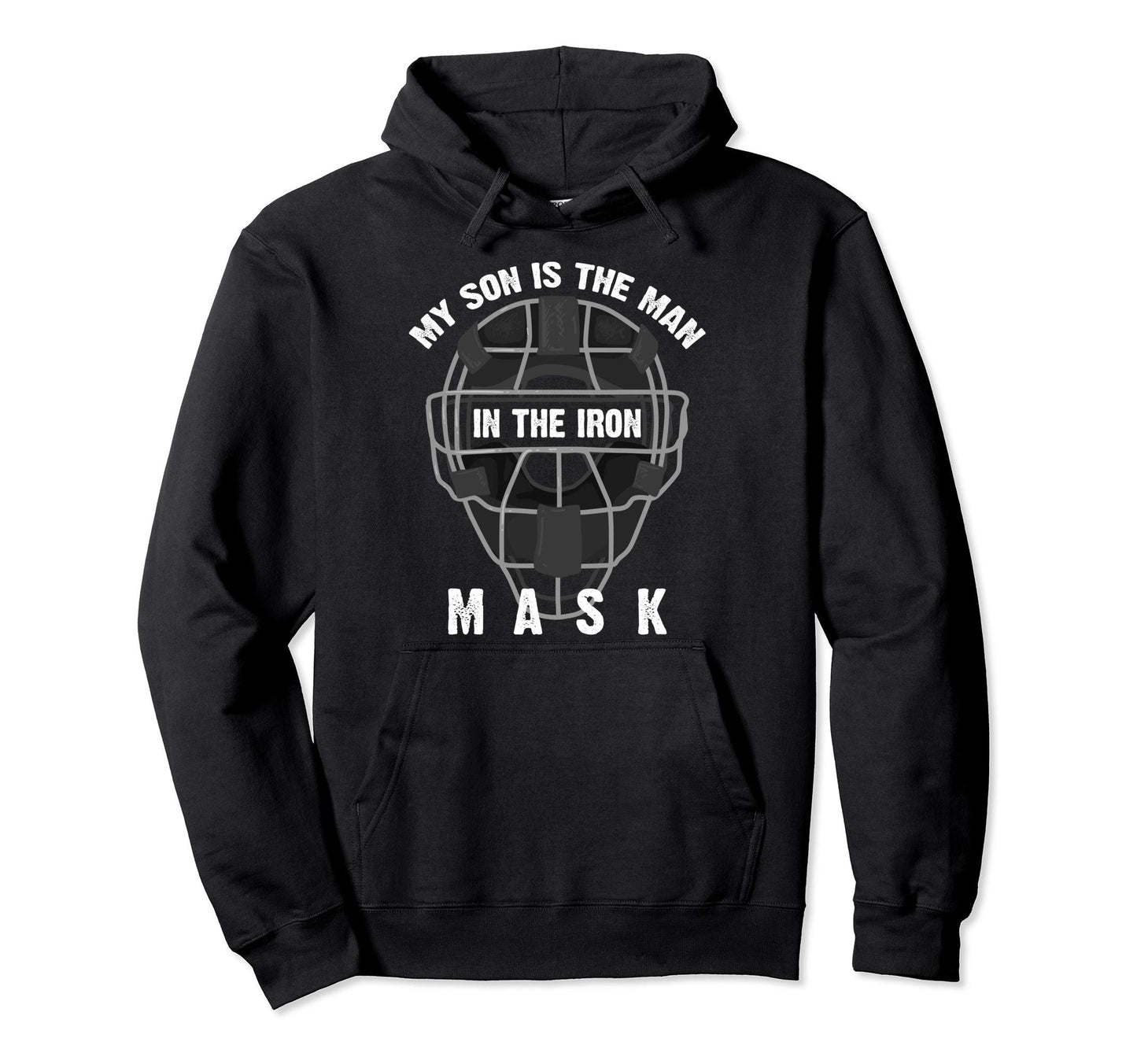Funny My Son Is Iron Mask Gift Hoodie - Casual Everyday Wear for Adults - T-Shirt, Sweatshirt, Hoodie