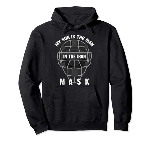 Funny My Son Is Iron Mask Gift Hoodie - Casual Everyday Wear for Adults - T-Shirt, Sweatshirt, Hoodie