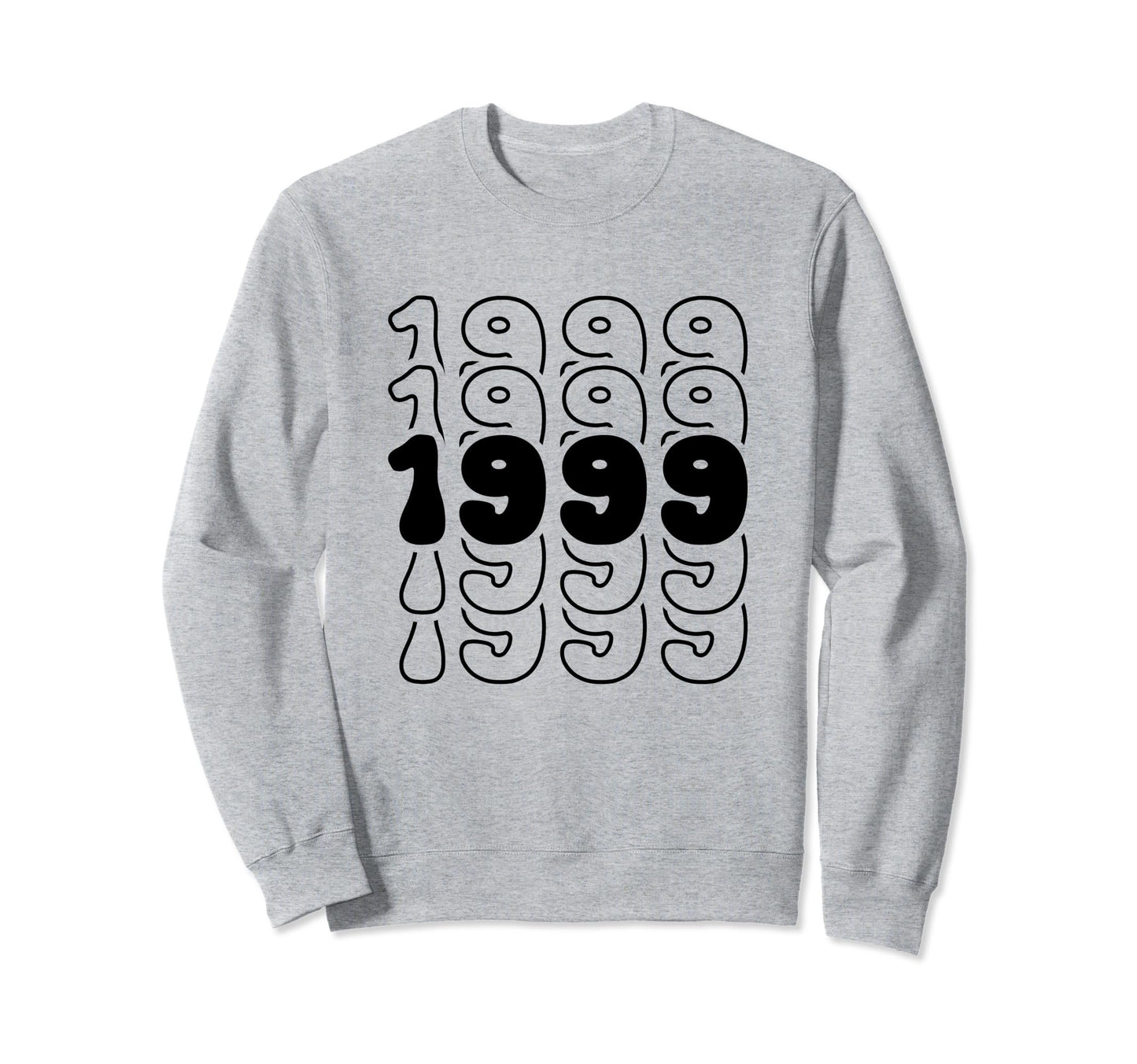 25 Year Old Groovy 25Th Birthday Sweatshirt - Aesthetic Graphic Unisex - T-Shirt, Sweatshirt, Hoodie