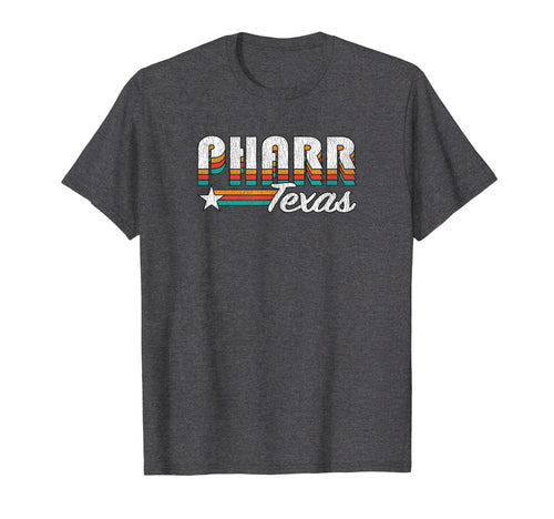 Pharr Tx Pharr Texas Rainbow T-Shirt - Novelty Apparel for Adults - T-Shirt, Sweatshirt, Hoodie