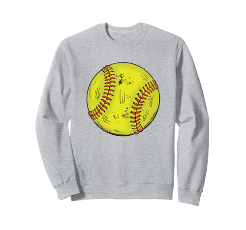 Softball Ball Game Day Softball Mom Sweatshirt - Trendy Graphic Men Women - T-Shirt, Sweatshirt, Hoodie