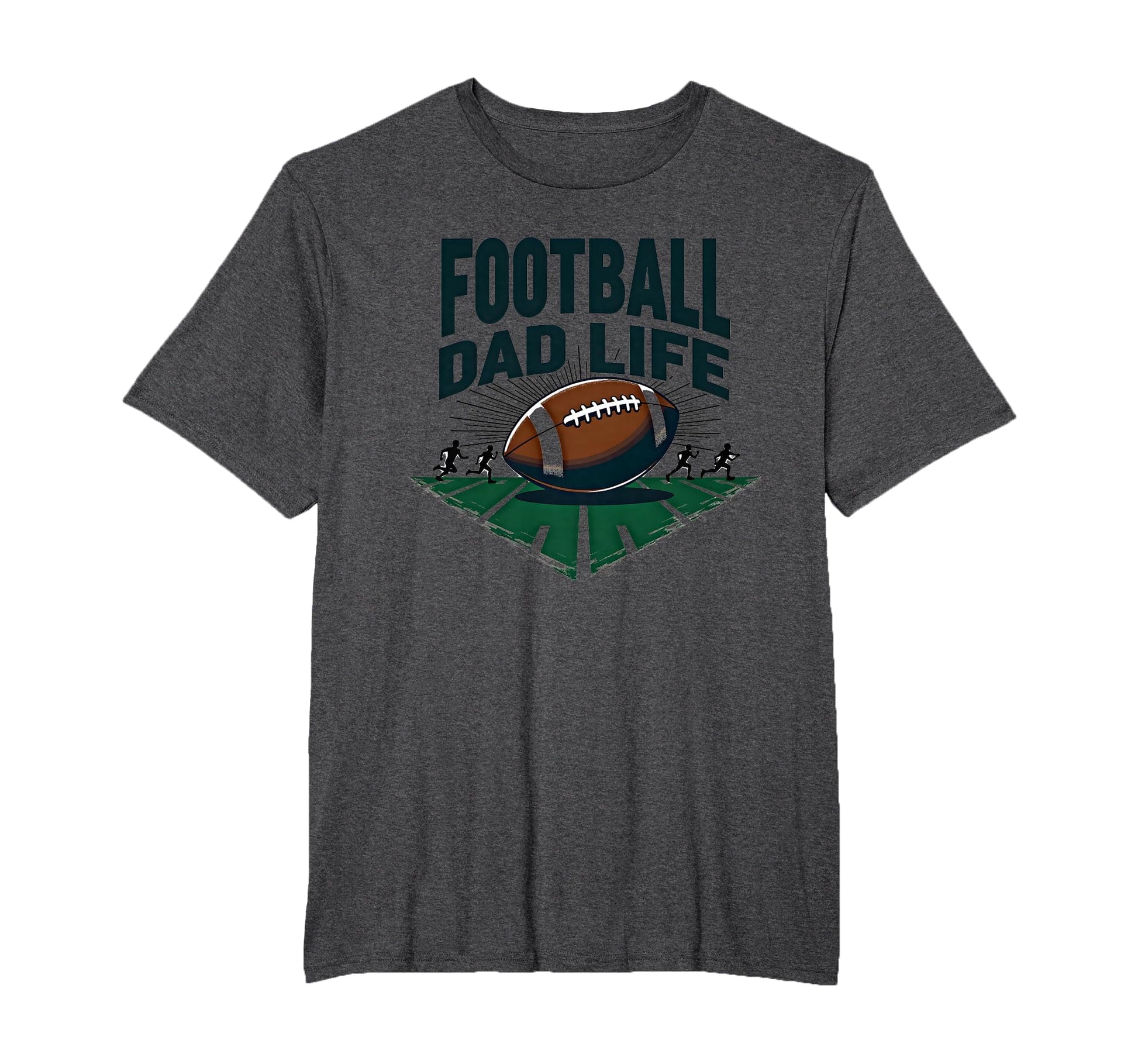 Football Dad Life Proud Father Game Day T-Shirt - Graphic Print Men Women - T-Shirt, Sweatshirt, Hoodie