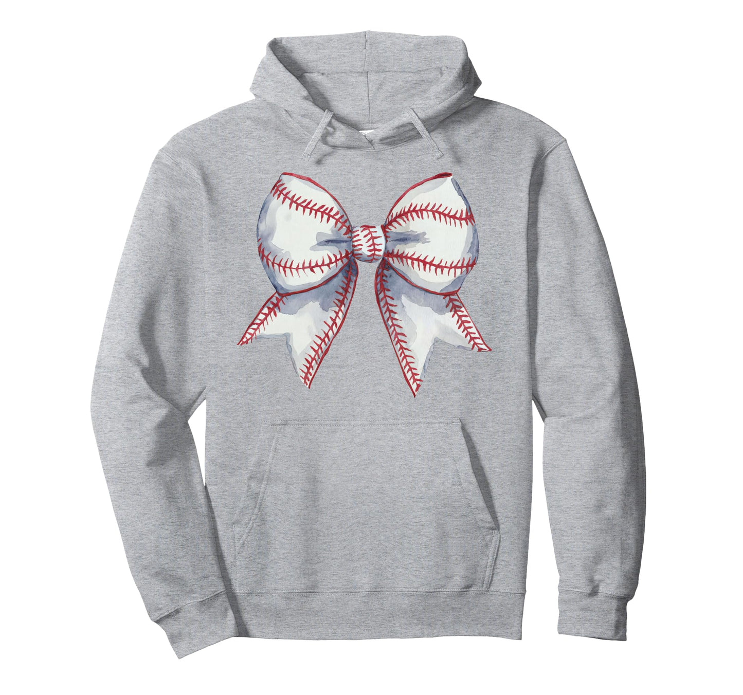 Coquette Baseball Bow Mom Sister Hoodie - Trendy Graphic Unisex - T-Shirt, Sweatshirt, Hoodie