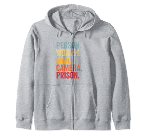Person Camera Prison Tess Sweatshirt - Graphic Print for Adults - T-Shirt, Sweatshirt, Hoodie