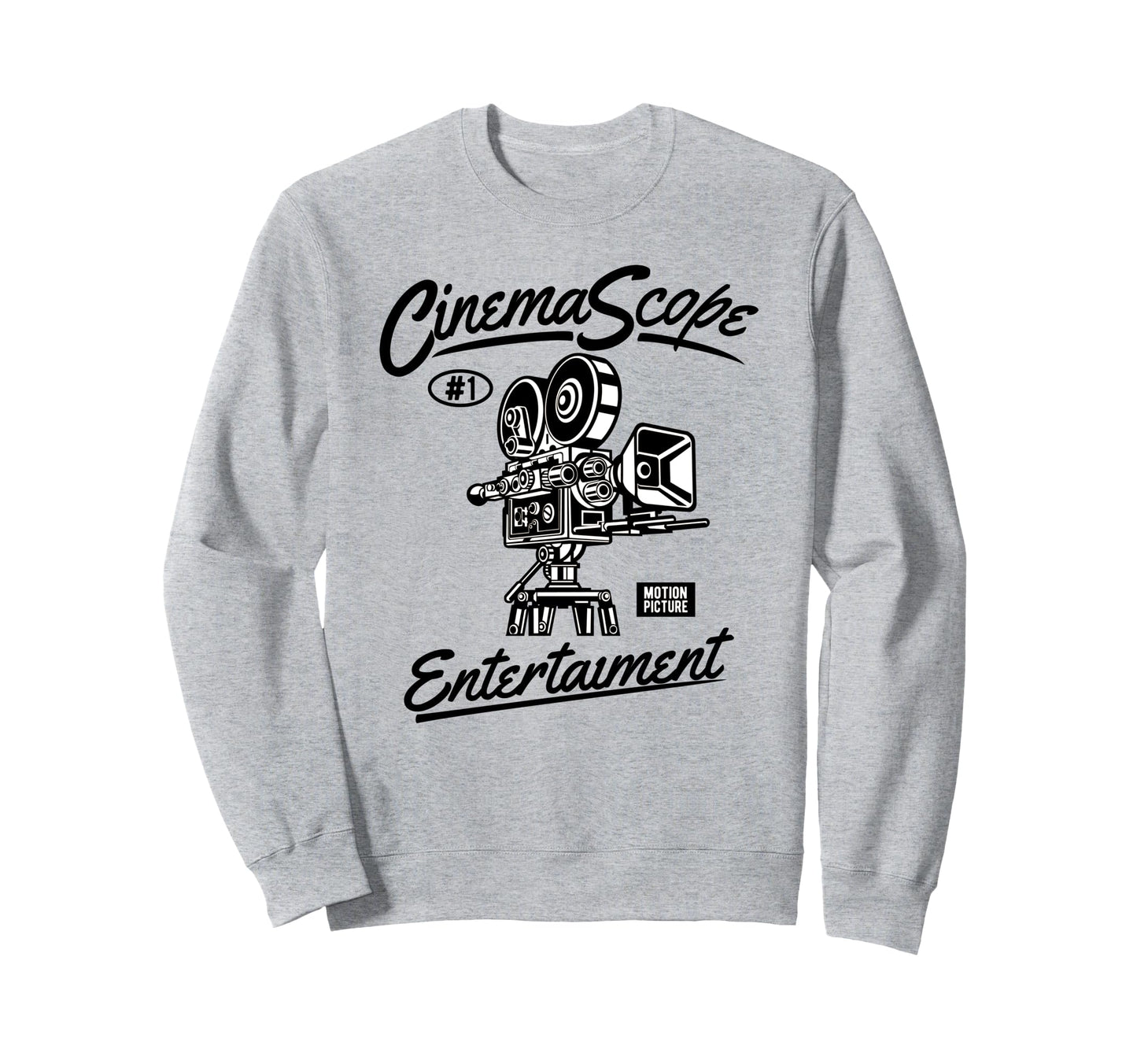 Cinema Movie Camera Sweatshirt - Custom Art Print for Adults - T-Shirt, Sweatshirt, Hoodie