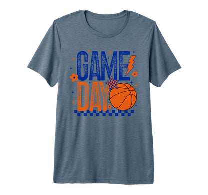 Basketball Mom Game Day Tipoff Season T-Shirt - Graphic Print Men Women - T-Shirt, Sweatshirt, Hoodie