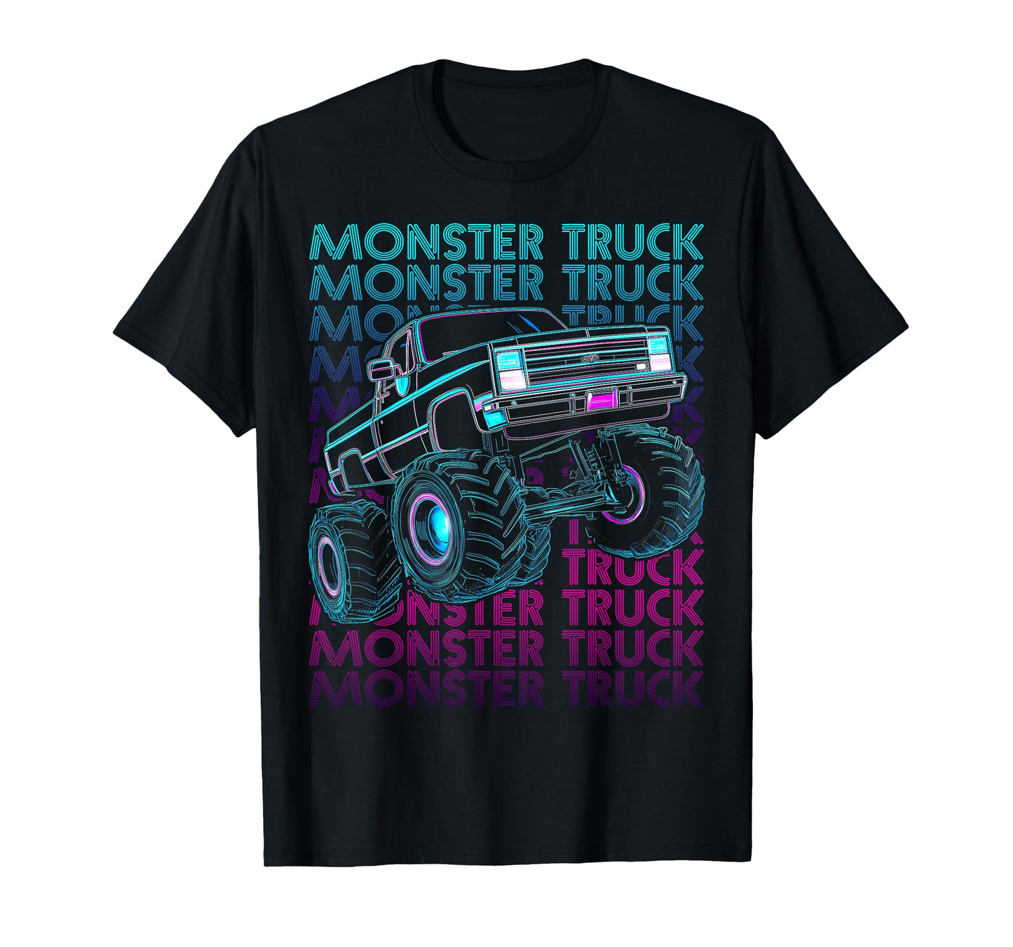 Monster Trucks 4 Wheeler Offroad T-Shirt - Aesthetic Graphic Unisex - T-Shirt, Sweatshirt, Hoodie